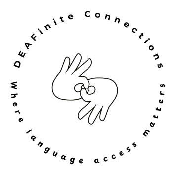 DEAFinite Connections logo